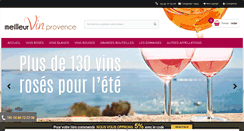 Desktop Screenshot of meilleur-vin-provence.com